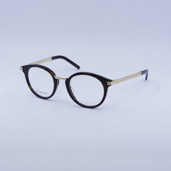 🕶️ New Givenchy GV50013U 052 Eyeglasses - Dark Havana/Gold Frame - Picture 1 of 10